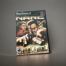 Narc (Sony PlayStation 2, 2005) PS2 Black Label Complete CIB With Manual picture