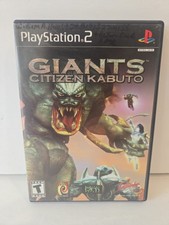 Giants Citizen Kabuto Sony PlayStation 2 PS2 Video Game Complete Manual Tested picture