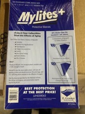 100 E. Gerber Standard 725 Comic Book Mylites+ True Acid Free Comic Book Bags picture