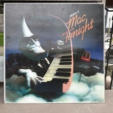 Vintage McDonald's Mac Tonight 3-D Translite Advertising Display Sign picture