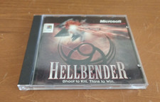 Hellbender 1995 Microsoft PC CD-ROM Complete Jewel case, manual, and key picture