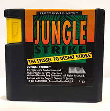 Jungle Strike (Sega Genesis, 1993) Electronic Arts - Game Cartridge Only picture