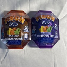 Lot Of 2 Fisch Mystery Micro figures Sealed with DLC Code Collect them all picture