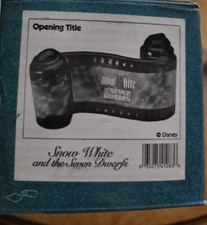 WDCC Snow White & the Seven Dwarfs Movie Scroll Opening Title New in Box COA picture