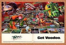 1997 Voodoo 3dfx Get Voodoo Original Advertisement / Retro Promo vc1 picture