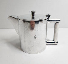 Vintage Royal Garden Hotel London Silver Plate Individual Coffee Pot JW&S EPNS picture