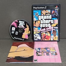 Grand Theft Auto Vice City PlayStation 2 PS2 Game CIB Map GTA picture