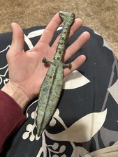 Antique Bronze Age Short Sword / Dagger Hand Forged Rare picture