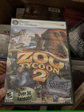 Zoo Tycoon 2: Extinct Animals Expansion Pack PC CD Game - Used - Good picture