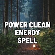 Power Clean Energy Spell - Positive Vibes, Fast Results, Same-Day Casting picture