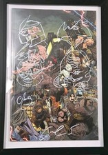 TMNT the last Ronin Original Sketch Signed Framed COA Esau Escorza 2024 picture