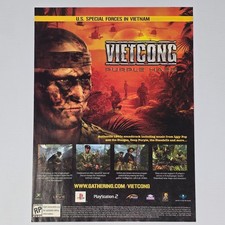 Vietcong Purple Haze Xbox PlayStation 2 PS2 Stooges Print Ad/Poster picture