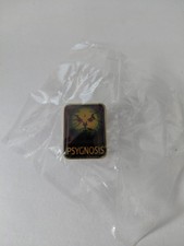 Vtg 90s Psygnosis Metal Enamel Pin Playstation Video Game  Button Badge Promo picture