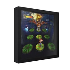 Crash Bandicoot 2 (Tiny Tiger Boss) - 3D Shadow Box Frame (9