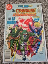 Weird War Tales Starring The Creature Commandos 118 DC Comics Vintage Comic Book picture