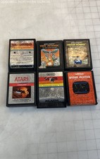 Atari 2600 Canyon Bomber+Vanguard+StarVoyager+YarsRevenge+SpiderFighter+Atlantis picture