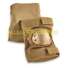 *NEW* USGI Military Tactical ELBOW PADS - Coyote Brown - Large *FREE SHIPPING picture