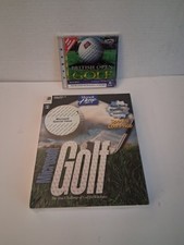 2 Golf PC Games.  British Open Championship Golf Special Edition (1998 PC CD).  picture