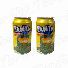 Fanta Xbox 25 (2 Full 12oz Cans) Halo Pineapple Gaming Gamer Collectibles NEW picture