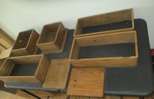Antique NOS Stromberg-Carlson Wall Mount phone boxes, ringer boxes all solid oak picture