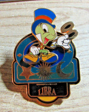2002 JIMINY CRICKET LIBRA ZODIAC HOROSCOPE LIBRA TRADING PIN picture