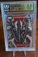 2026 Topps Chrome Marvel Groot #46 Red Clawed Wolverine Adamantium BGS 9.5 picture