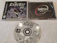 NFL Game Day 99 PlayStation 1 PS1 CIB w/ Reg Card Black Label Complete Mint picture