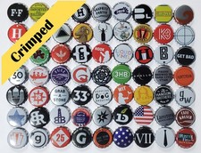 100 Beer Bottle Caps (((NO DENTS))) (((HUGE VARIETY))) picture