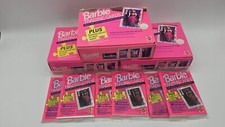Vintage 1990s Barbie Trading Cards Factory Sealed Pack - One Pack picture