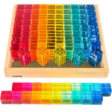 LEARNING ADVANTAGE CTU73548 Gem Cube Mirror Tray picture