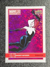 2021-22 UD Marvel Annual #32 🔥 Ghost-Spider Gwen ePack Magenta 🔥 picture