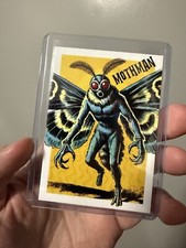 Mothman Cryptid Trading Card By MPRINTS picture