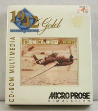 1942: The Pacific Air War Gold Computer Game PC CD-ROM MicroProse 1994 SEALED picture