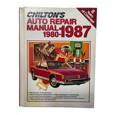 Chilton Auto Repair Manual 1980-1987 Hardcover Part 7670 US Canadian Models picture