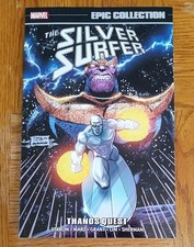 SILVER SURFER: THANOS QUEST TPB Epic Collection Vol. 6 Marvel Comics OOP picture