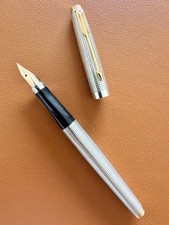 PARKER 75 Sterling Silver Fountain Pen – Extra Fine Nib, Vintage Perfection picture