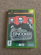 WORLD SNOOKER CHAMPIONSHIP 2005 XBOX GREAT CONDITION ENG COVER picture