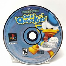 Disney Donald Duck Goin Quackers PlayStation 1 PS1 Disc Only Refurbished Tested picture