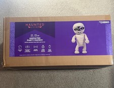 Haunted Living 2.5 Ft Animated Party Mummy - New in Sealed Box - Halloween Decor picture