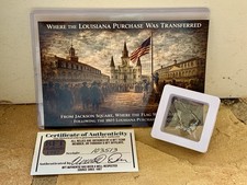 Jackson Square New Orleans Relic – Louisiana Purchase Historic Site Fragment picture