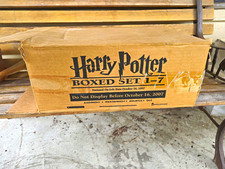 Scholastic Harry Potter Boxed Set 1-7 Decorative Trunk with Stickers picture