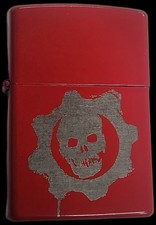 Custom Laser Engraved Flip Top Lighter Gears of War  COG picture