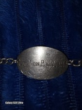 WWW 2 ID Braclet: Lt. John P. Walsh. From Jackie 1942 picture