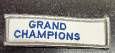 Vintage Grand Champions Sew-On Patch -  1 x 4 Inches picture