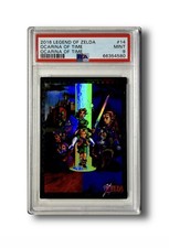 2016 Legend Of Zelda Enterplay Ocarina Of Time #14 Holo PSA 9 MINT picture