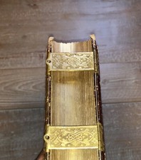 Excellent Cond Leather Antique Album 1860s 1870s Holds 100 CDV or Tintype Photo  picture
