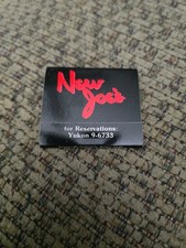 VINTAGE 1985 NEW JOE'S ITALIAN CUISINE SAN FRANCISCO MATCHBOOK picture