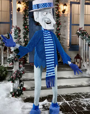 6 FT 1 IN ANIMATED SNOW MISER FROM THE YEAR WITHOUT A SANTA CLAUS CHRISTMAS PROP picture