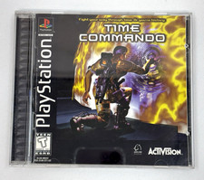 Authentic Playstation 1-Time Commando with Manual-Rated T for Teen-Tested/Works picture