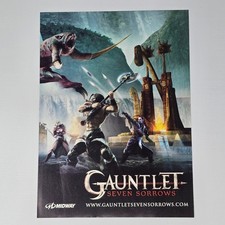 Gauntlet Seven Sorrows Xbox PlayStation 2 PS2 Battle Print Ad/Poster Promo Art picture